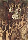 Bartolome Bermejo Christ Leading the Patriarchs to the Paradise (detail) painting